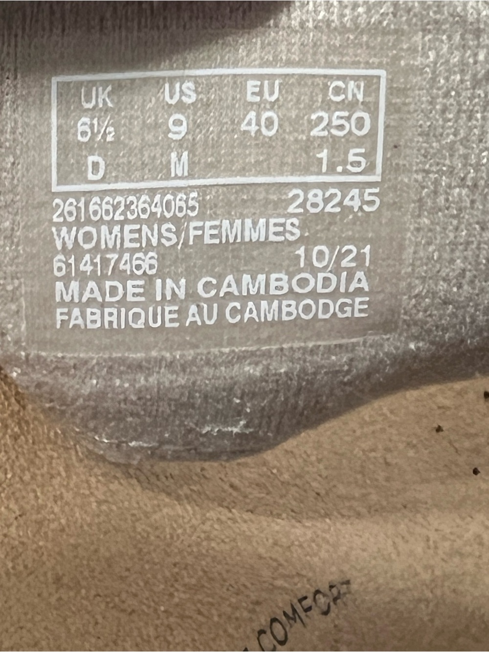Clarks Beige Floral Cross-Strap Cork Bottom Resortwear Casual Comfort Sandals 9 - Picture 12 of 13